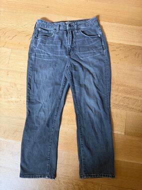 Madewell Women's Straight-Leg Jeans in Washed Charcoal